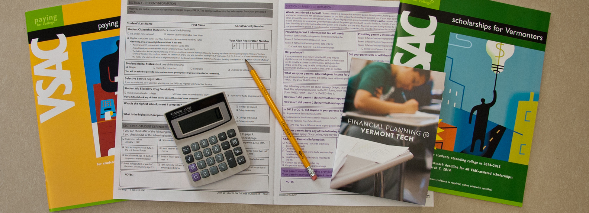 Vermont Tech's office of Financial Aid can help you with your funding questions.