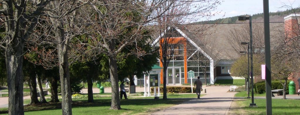 Photo of the Vermont Tech Randolph Center campus.