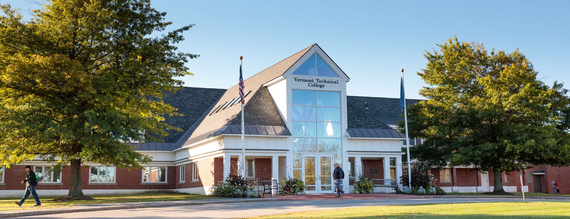 The Admininistration Building on the Randolph Center campus