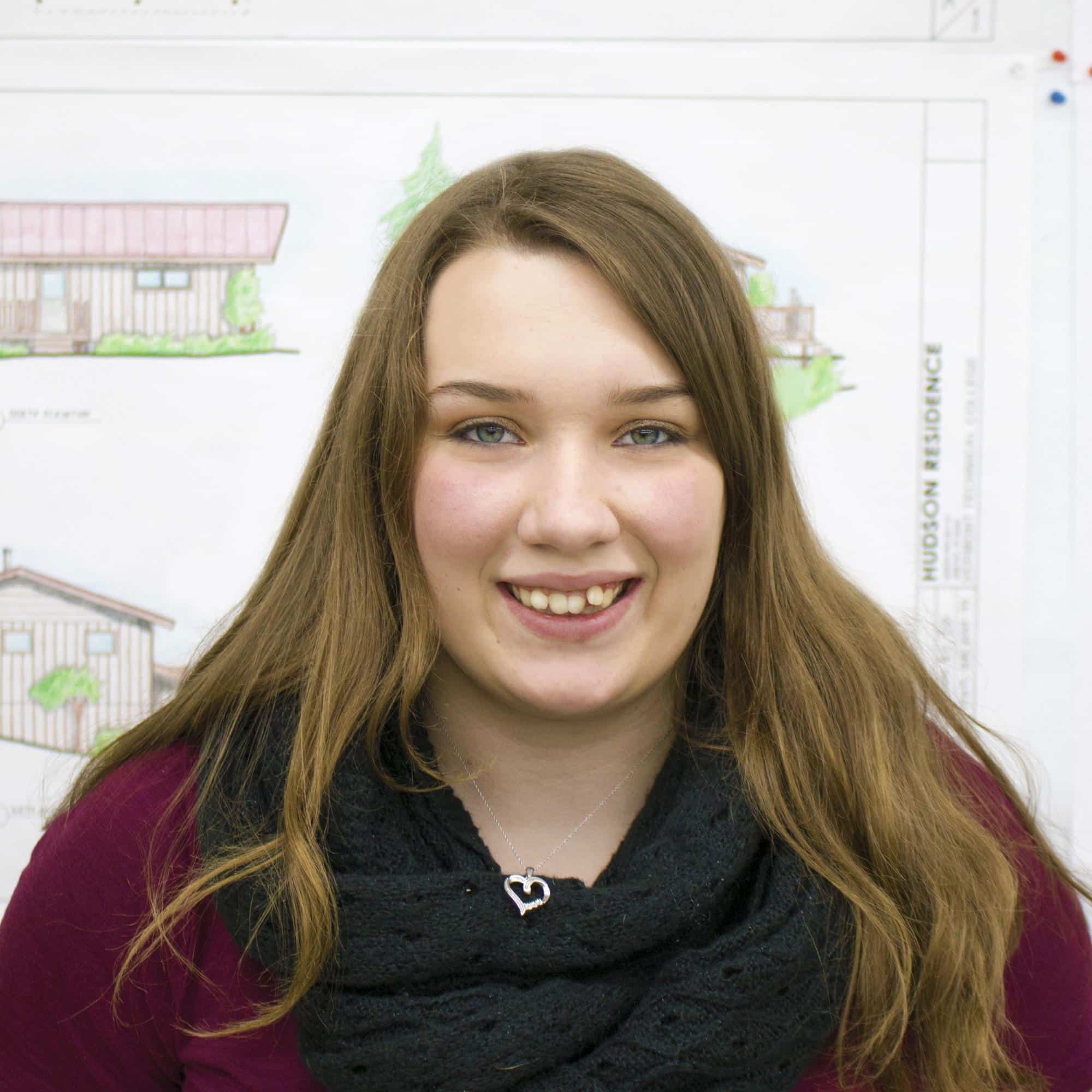 Samantha Daniels, student, architectural engineering