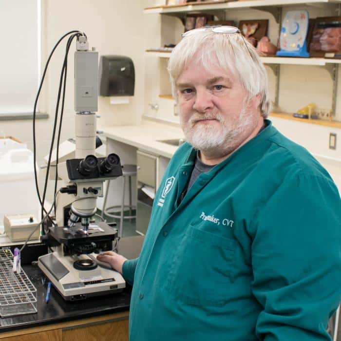 Craig Stalnaker, faculty member, veterinary technology