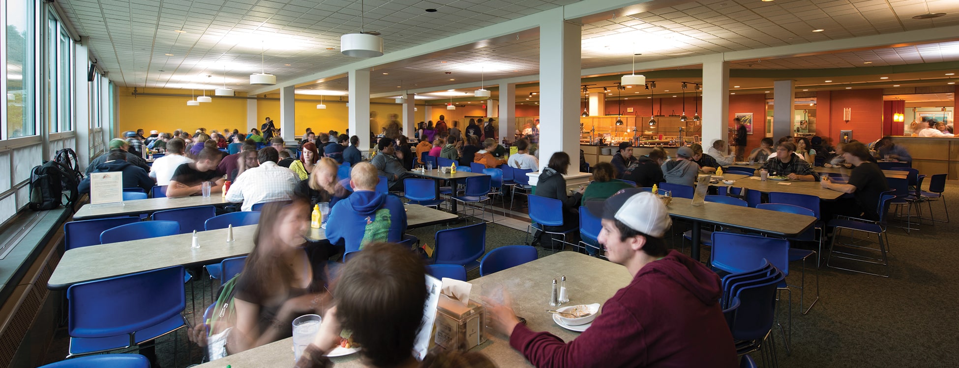 Morey dining hall, Randolph Center campus