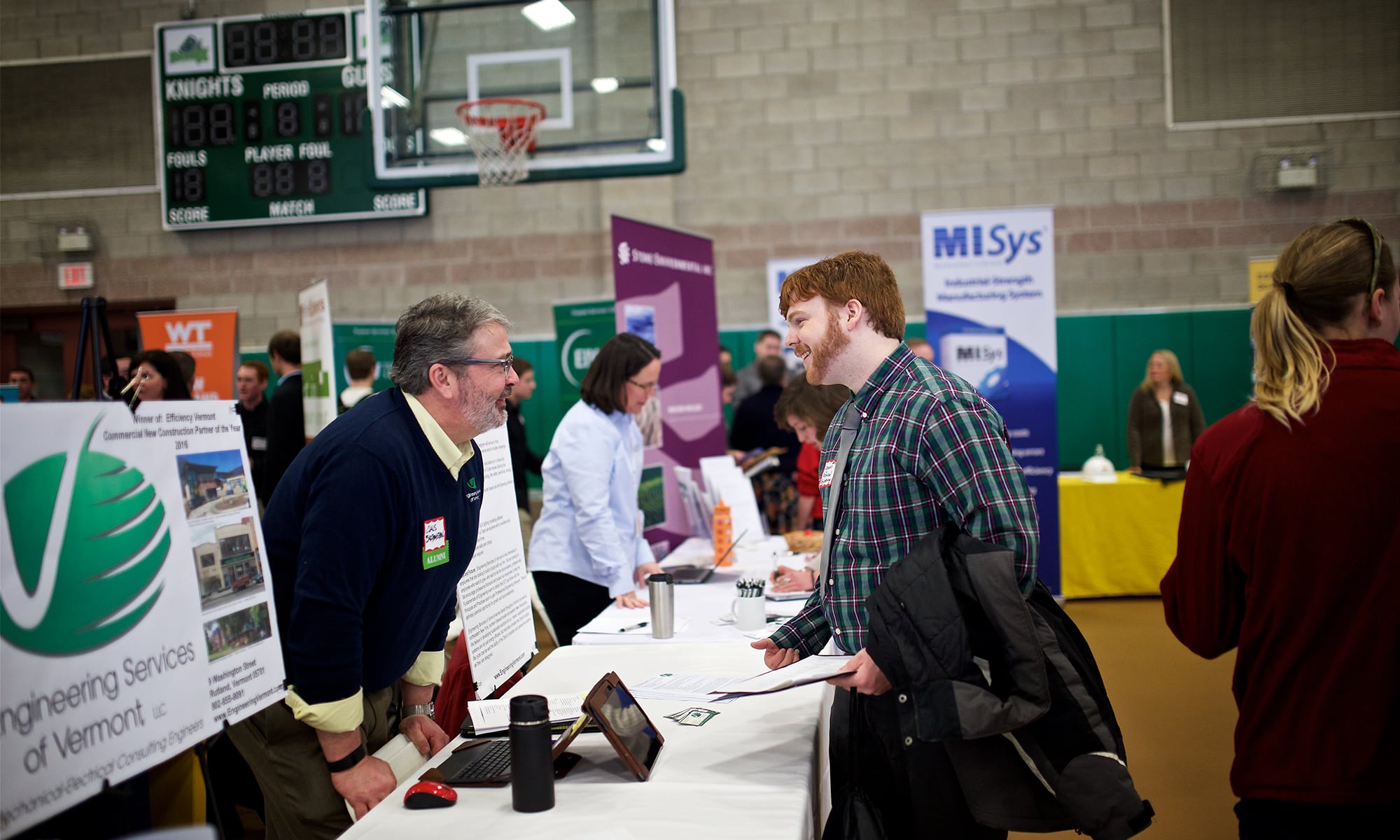 Career Fair, Randolph Center campus, jobs, placement