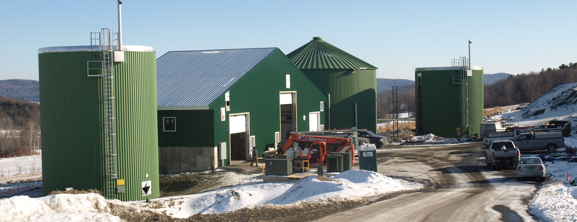 digester, Randolph Center campus, renewable energy