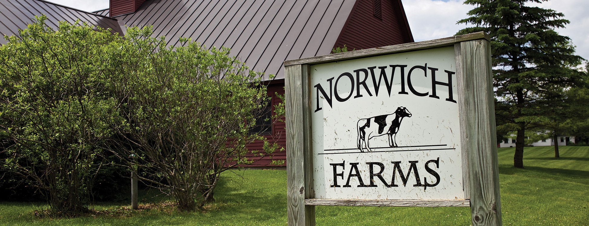 Norwich Farm, sign, Norwich, Vermont