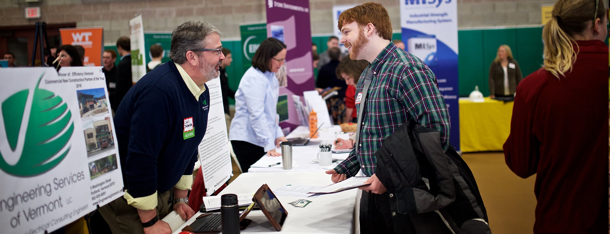 Career fair, Randolph Center campus, jobs