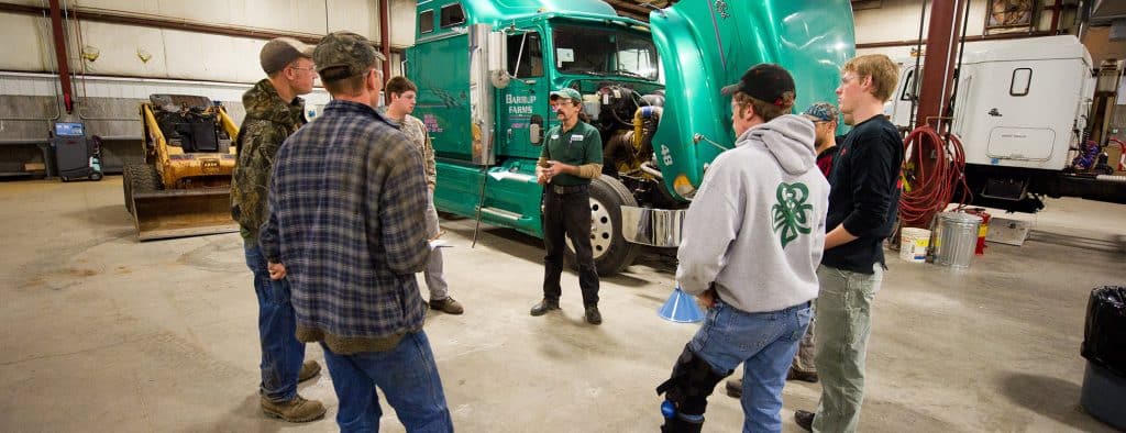 Diesel Technology, students, lab