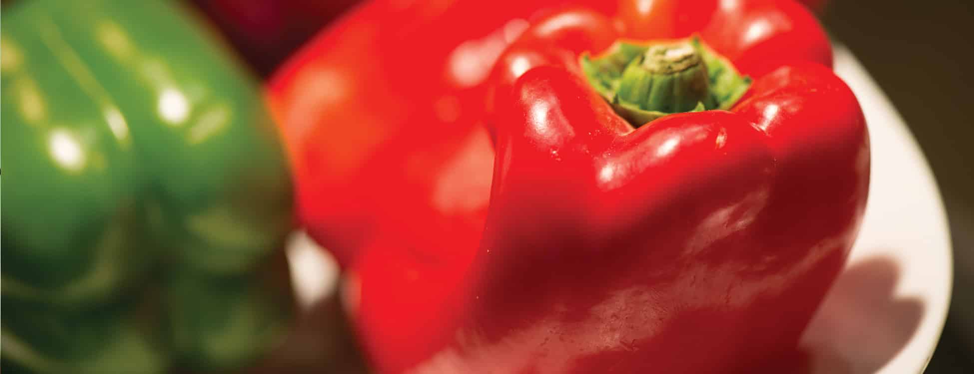 red pepper, food, dining hall, healthy eating