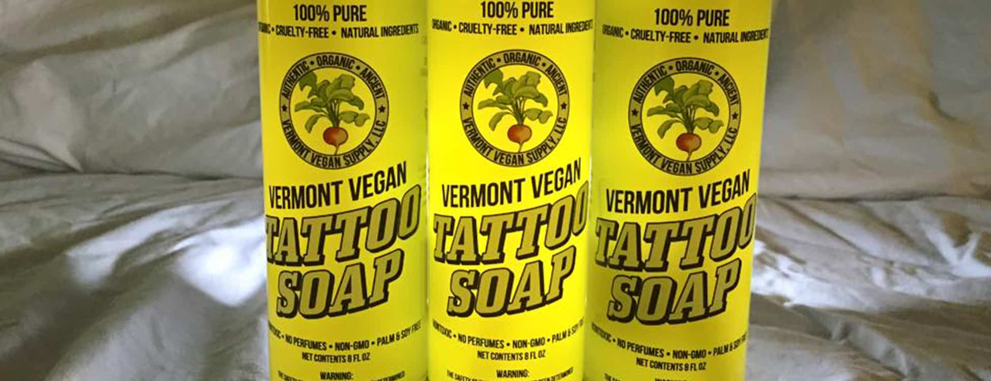 Vermont vegan tattoo soap