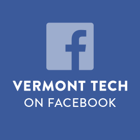 Facebook, social media icon, vermont tech