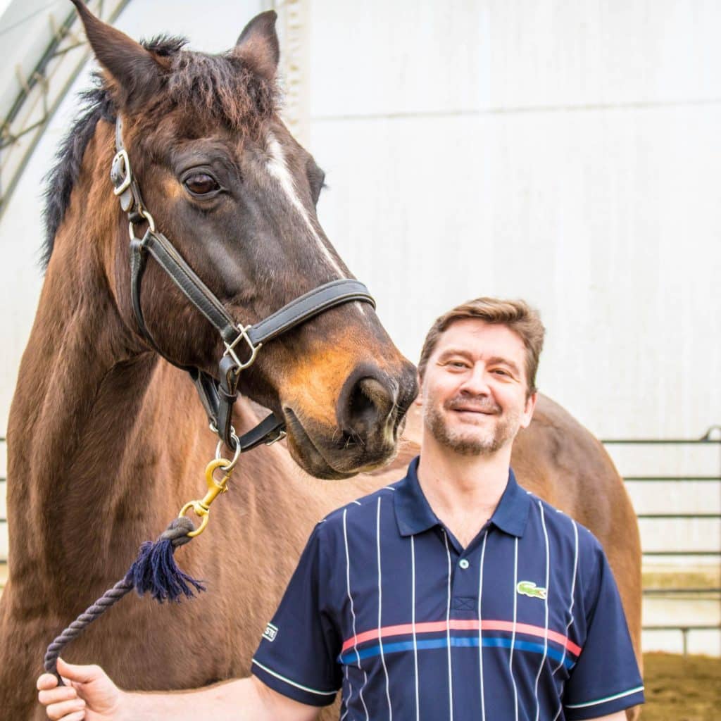 Marc Griffith, student, equine