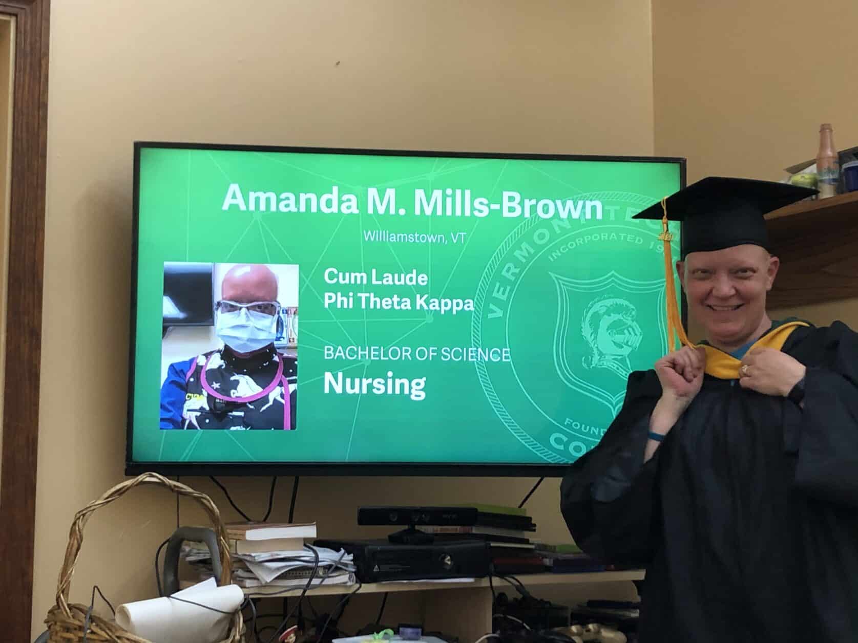 Alumna, Amanda Mills-Brown